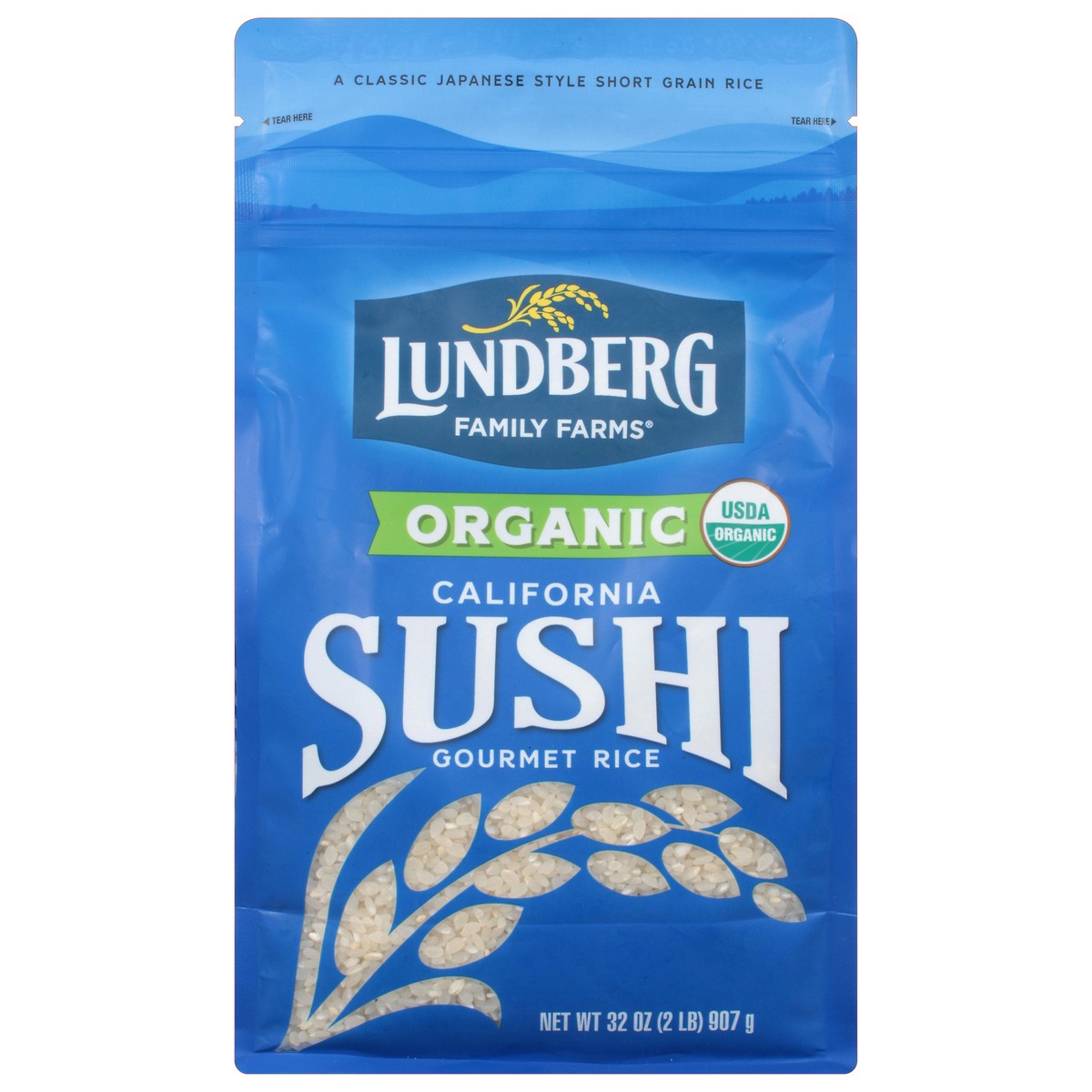 slide 5 of 14, Lundberg Family Farms Organic Sushi White Rice 32 oz, 32 oz
