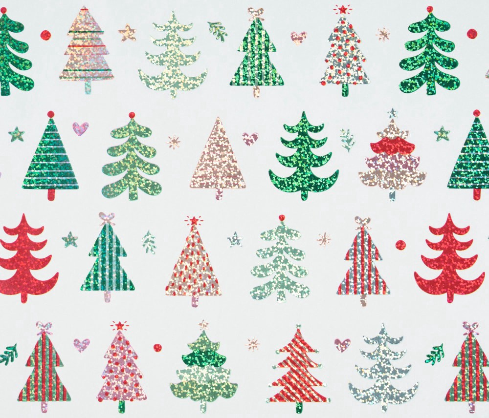 slide 3 of 4, Holiday Home 30 Inch Sweet Forest Gift Wrap Roll, 30 in