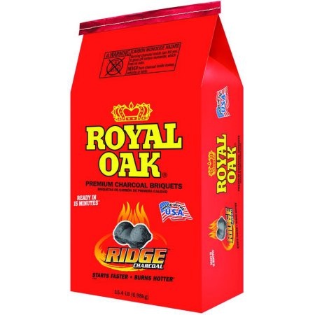 slide 1 of 1, Royal Oak Charcoal Briquet Patriotic Bag, 15.4 lb