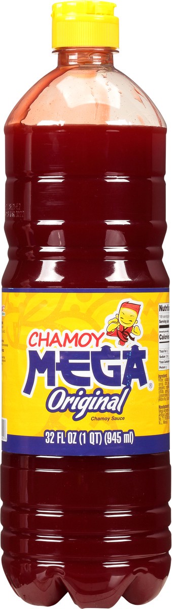 slide 6 of 13, Chamoy Mega Original Sauce 32 fl oz Bottle, 32 fl oz