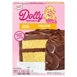 Duncan Hines Dolly Parton''s Favorite Yellow Cake Mix, 15.25 oz.