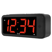 slide 7 of 13, Equity Quick-Set LED Alarm Clock, 1 ct