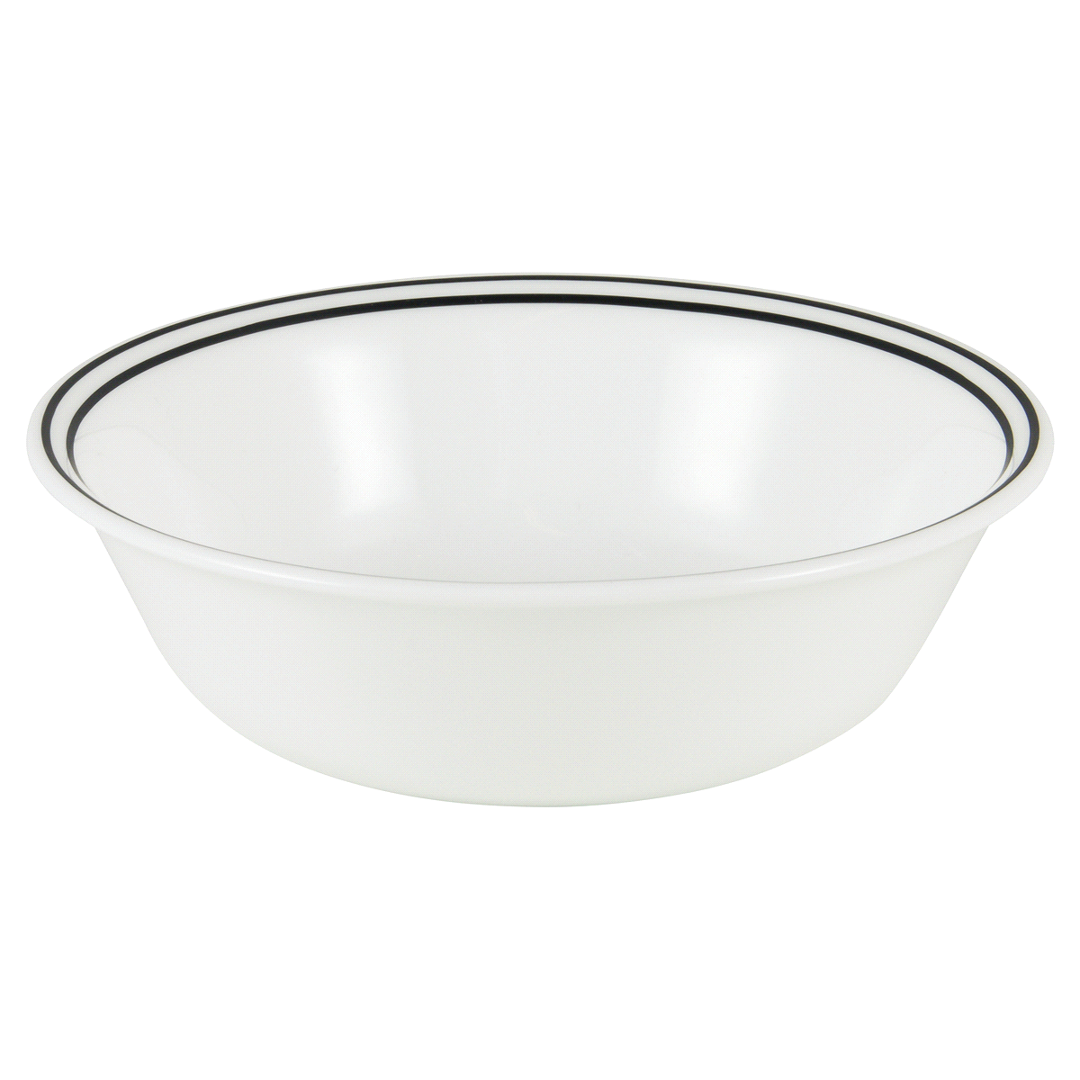 slide 1 of 9, Corelle Livingware City Block Bowl - Black & White, 18 oz