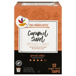 Stop & Shop Caramel Vanilla Medium Roast Single Serve Coffee Cups