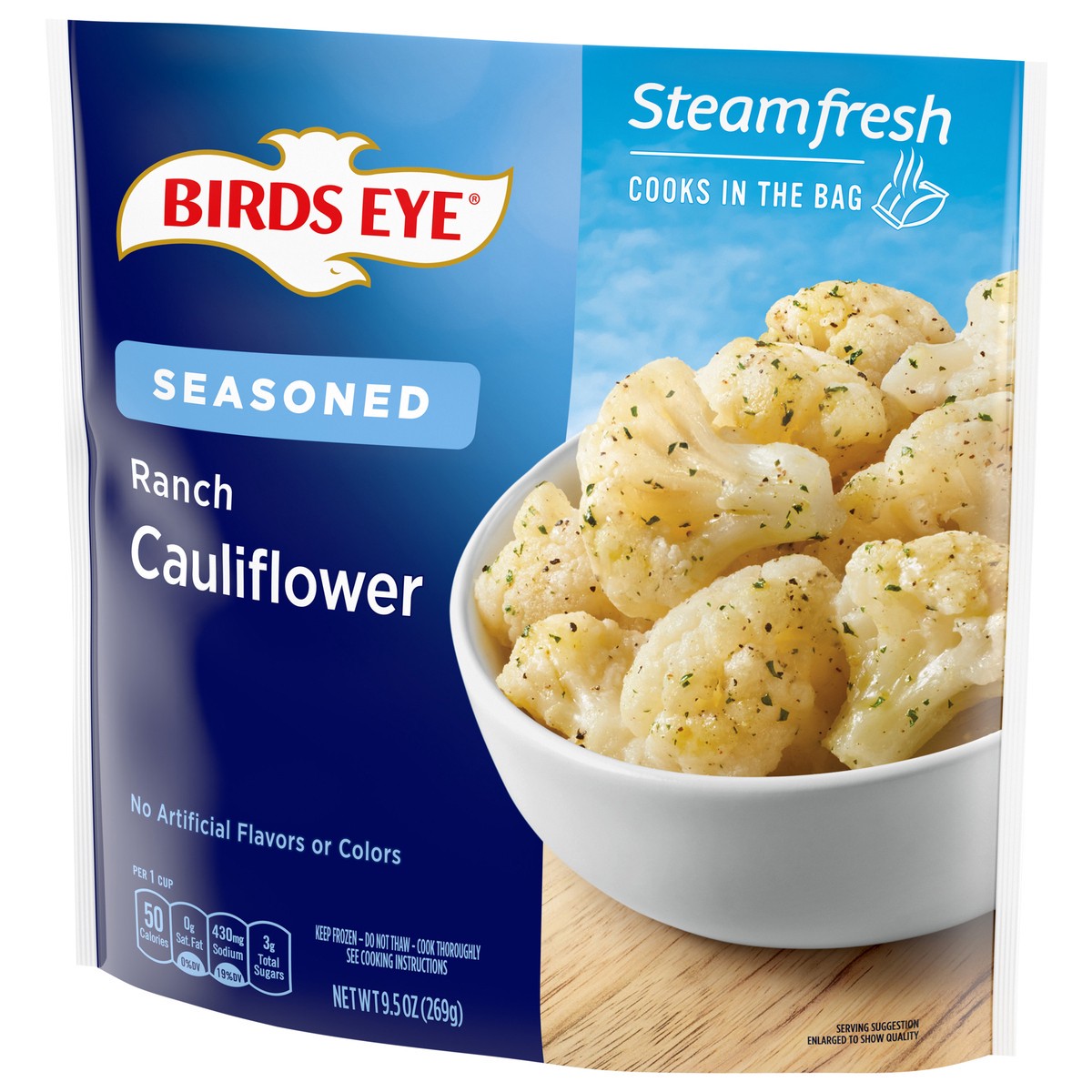 slide 6 of 9, Birds Eye Seasoned Ranch Cauliflower 9.5 oz, 9.5 oz