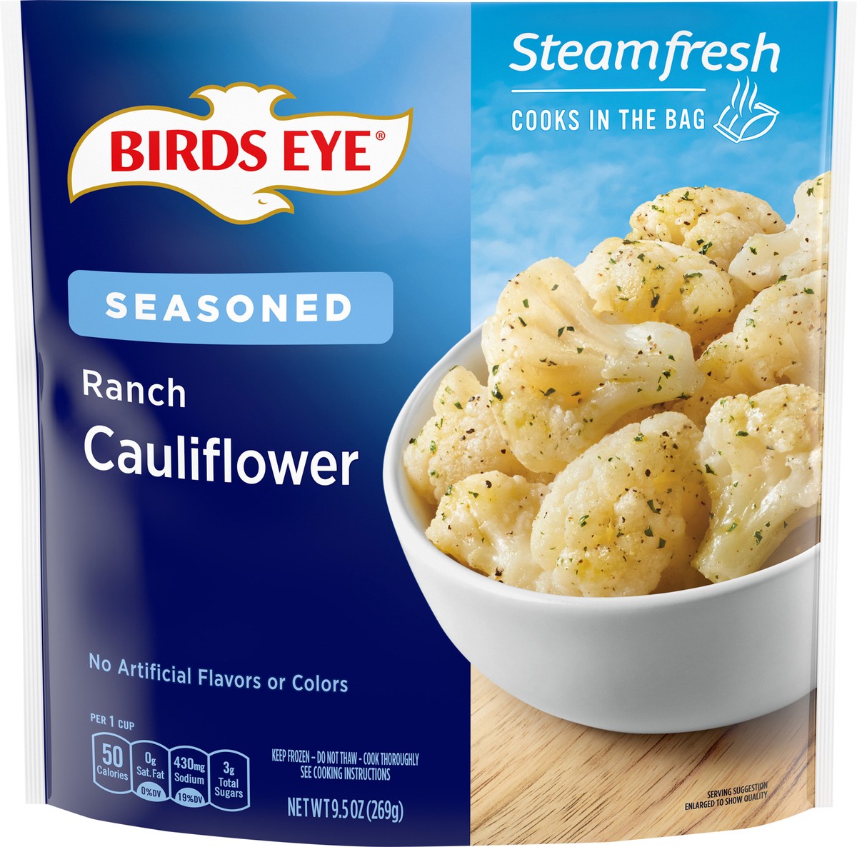 slide 9 of 9, Birds Eye Seasoned Ranch Cauliflower 9.5 oz, 9.5 oz