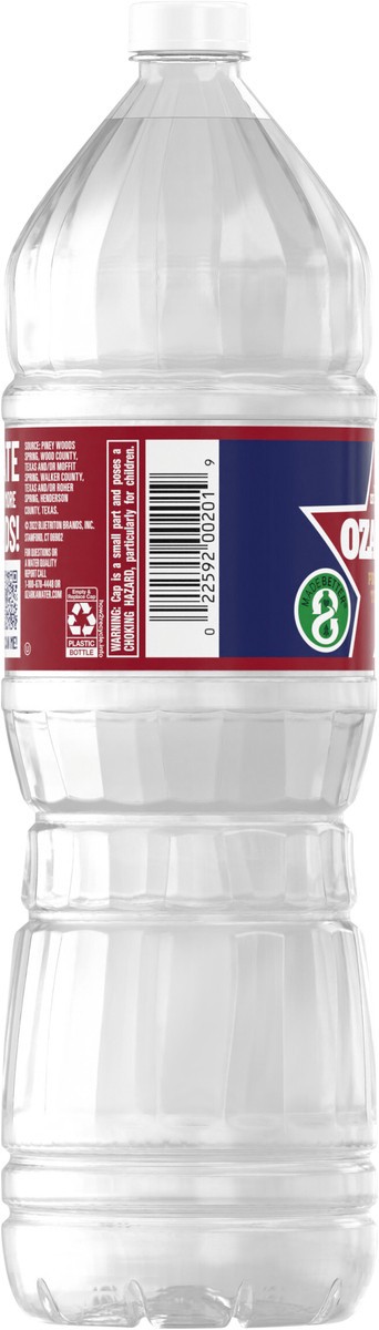 slide 6 of 7, OZARKA Brand 100% Natural Spring Water, 50.7-ounce plastic bottle, 50.7 oz