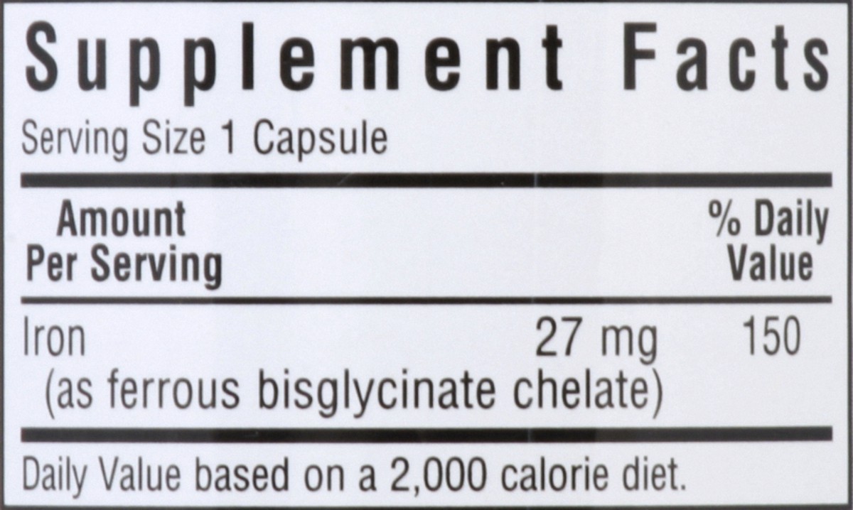 slide 9 of 10, Bluebonnet Nutrition Iron 90 ea, 90 ct