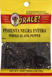 Orale! Lisy Whole Black Pepper