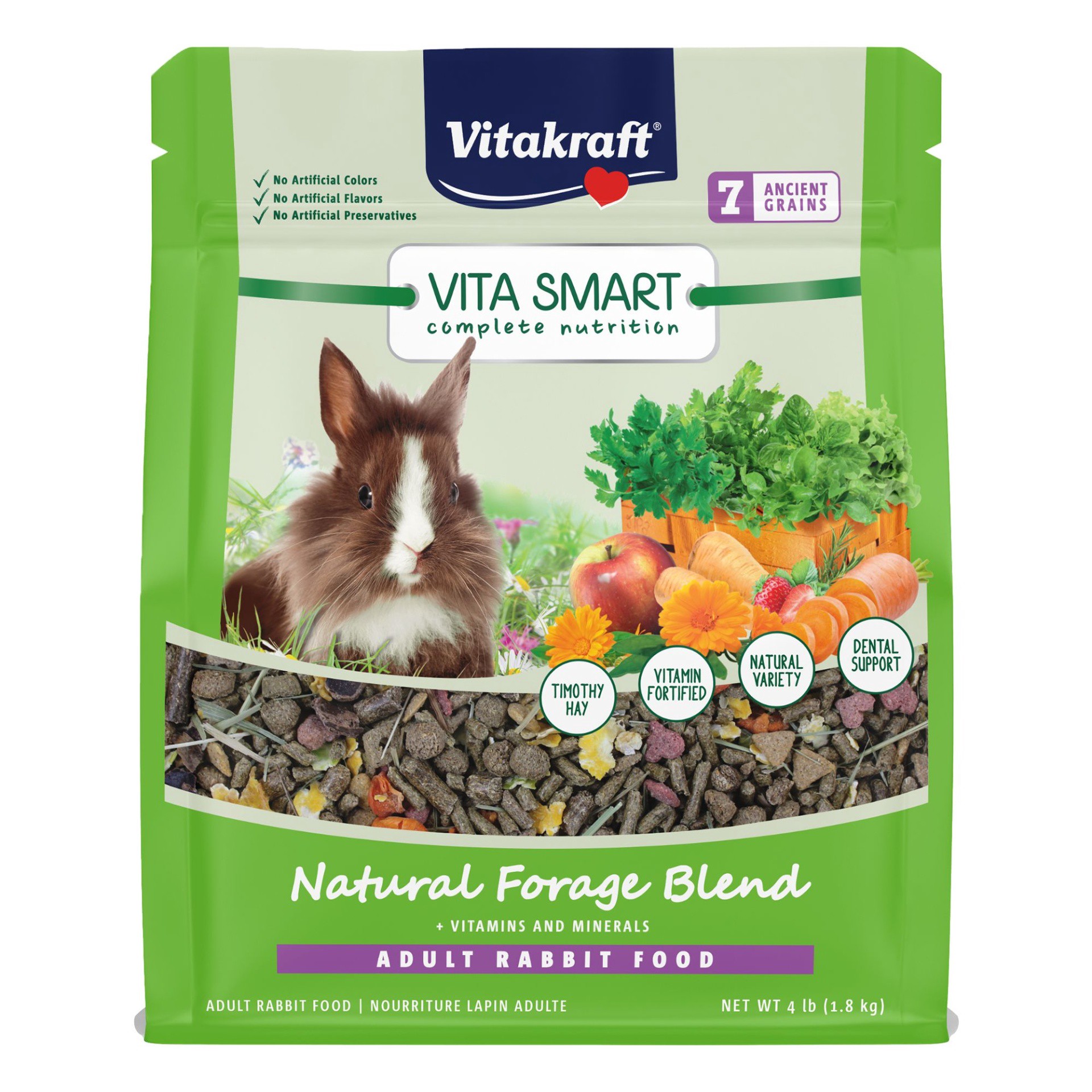 slide 1 of 1, Vitakraft Forage Blend Rabbit, 1 ct