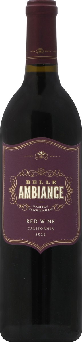 slide 2 of 2, Belle Ambiance Red Wine, 750 ml