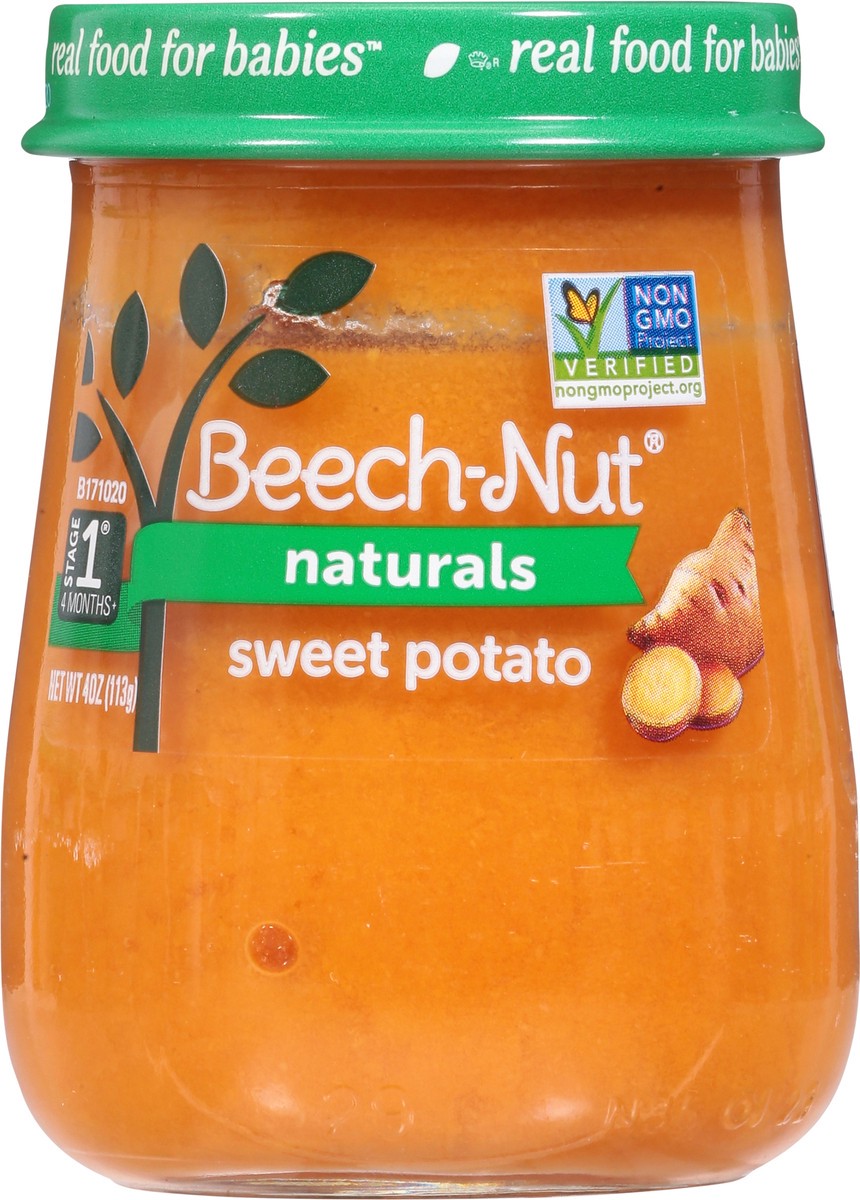 slide 13 of 13, Beech-Nut Naturals Stage 1 Baby Food, Sweet Potato, 4 oz Jar, 4 oz