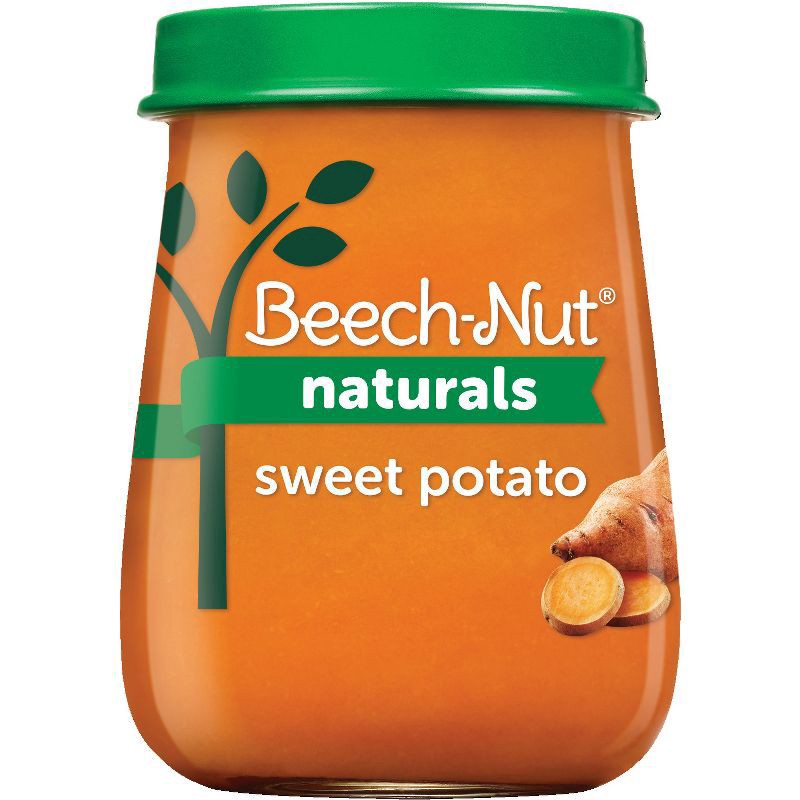 slide 1 of 13, Beech-Nut Naturals Stage 1 Baby Food, Sweet Potato, 4 oz Jar, 4 oz