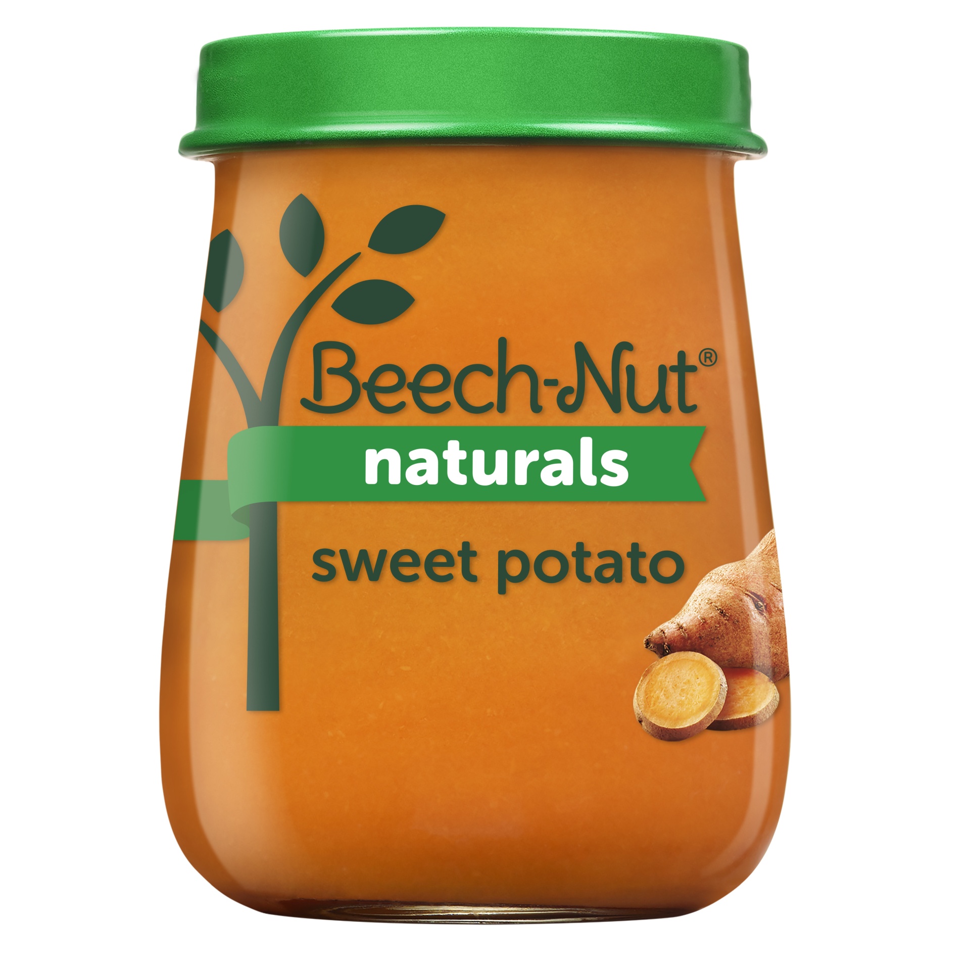 slide 1 of 7, Beech-Nut Naturals Stage 1 Just Sweet Potatoes, 4 oz