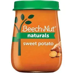 Beech-Nut Naturals Stage 1 Baby Food, Sweet Potato, 4 oz Jar