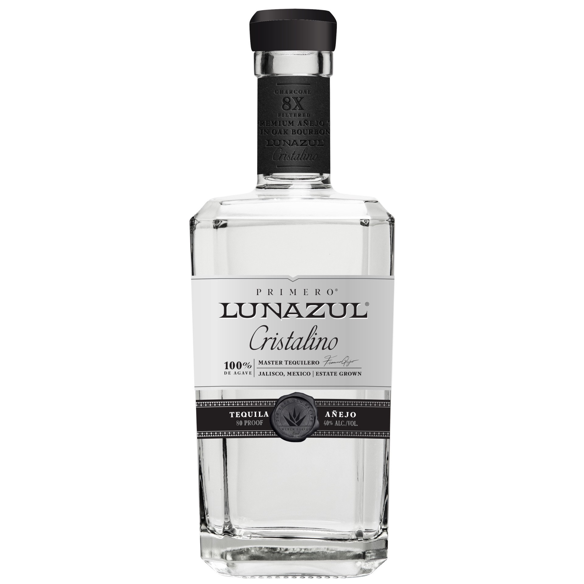 slide 1 of 3, Lunazul Primero Cristalino, 750 ml