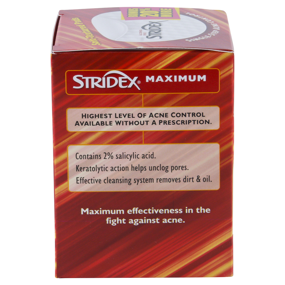 slide 4 of 5, Stridex Maximum Acne Medication Acne Pads, 90 ct