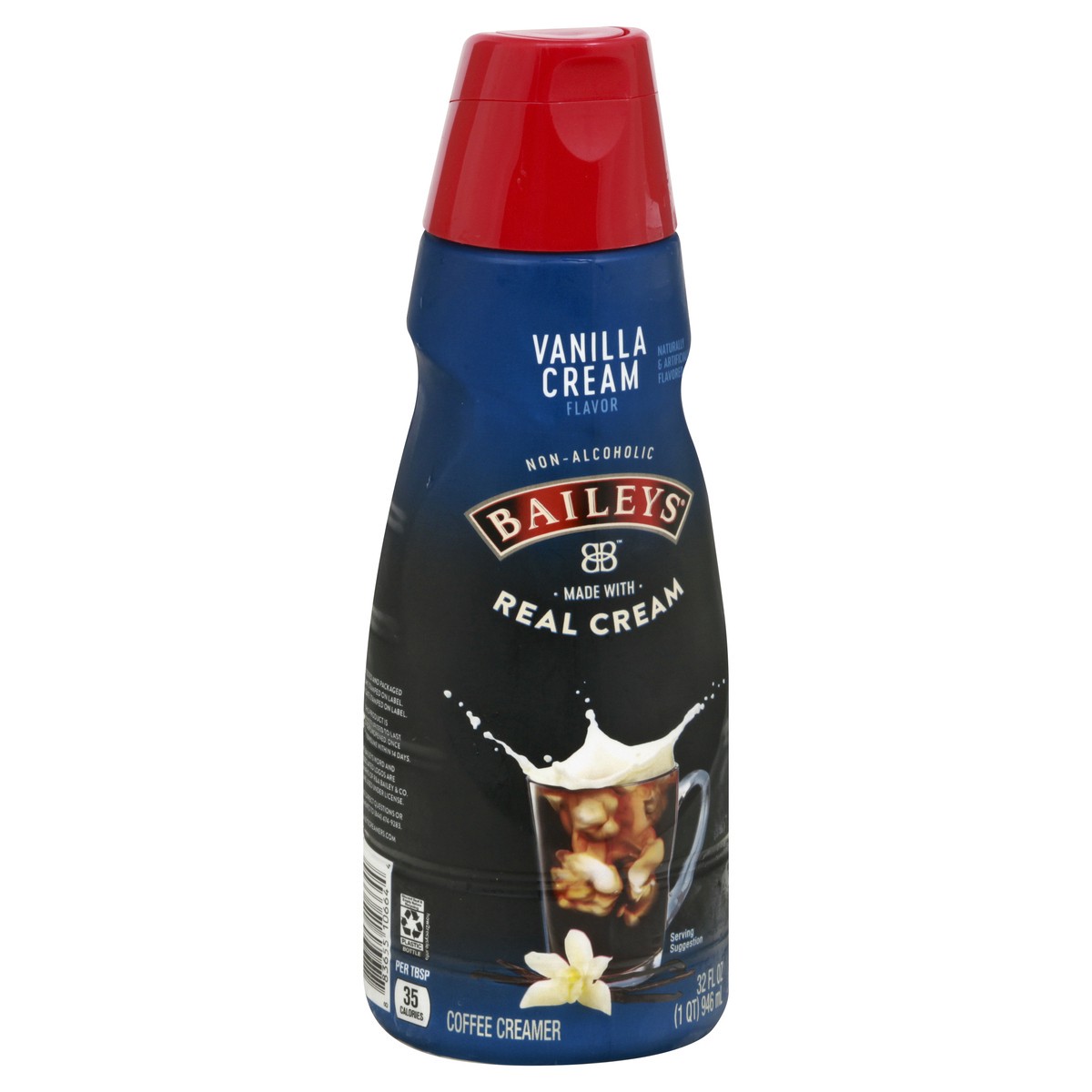 slide 2 of 10, Bailey's Vanilla Cream Flavor Coffee Creamer 32 oz, 32 oz