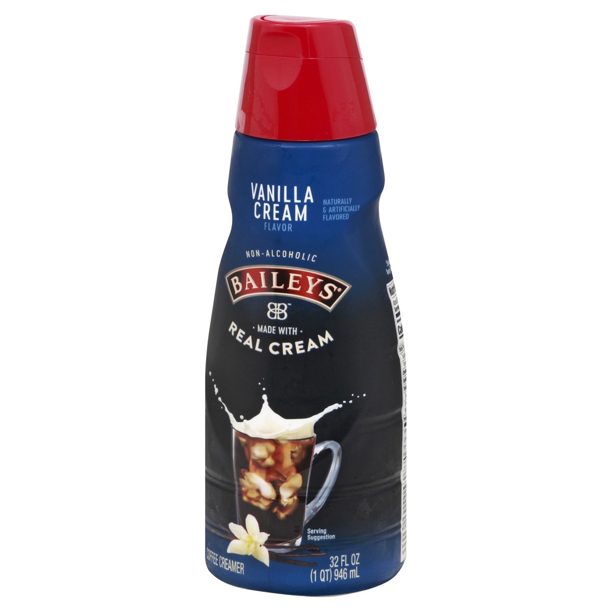 slide 3 of 10, Bailey's Vanilla Cream Flavor Coffee Creamer 32 oz, 32 oz