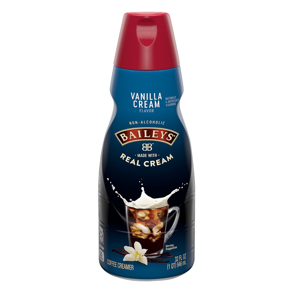 slide 1 of 10, Bailey's Vanilla Cream Flavor Coffee Creamer 32 oz, 32 oz