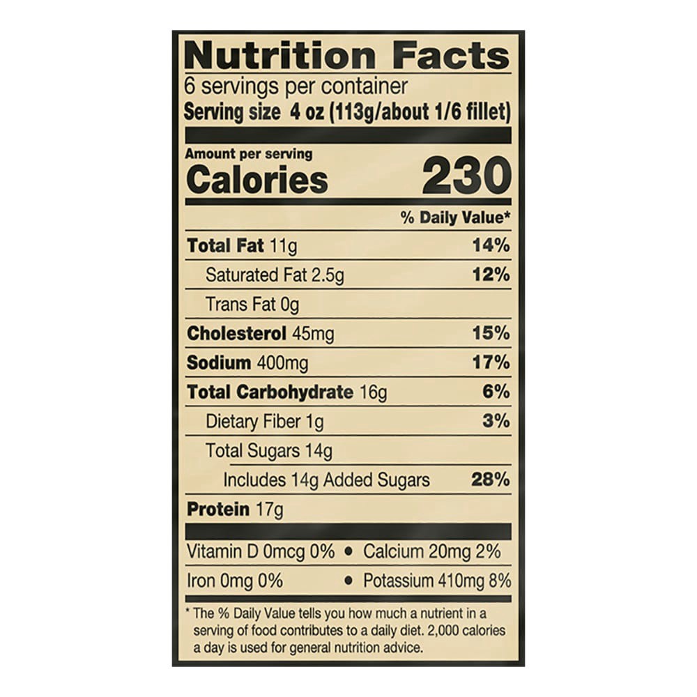 slide 2 of 4, Private Selection Cedar Plank Atlantic Salmon Applewood Orange & Ginger, 24 oz