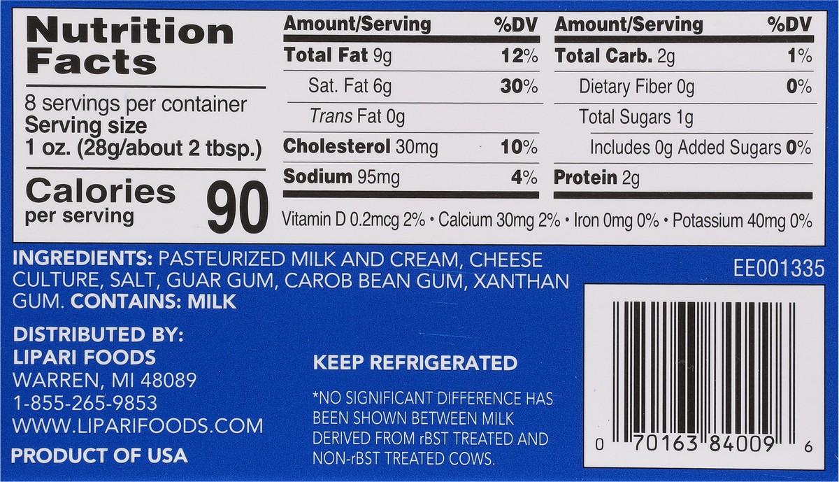 slide 5 of 9, Dairy Fresh Cream Cheese 8 oz, 8 oz