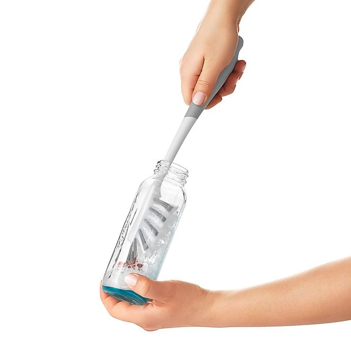 slide 7 of 7, OXO Tot Water Bottle and Straw Cup Cleaning Set, 3 ct