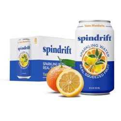 Spindrift Yuzu Mandarin Sparkling Water - 8 pk / 12 fl oz