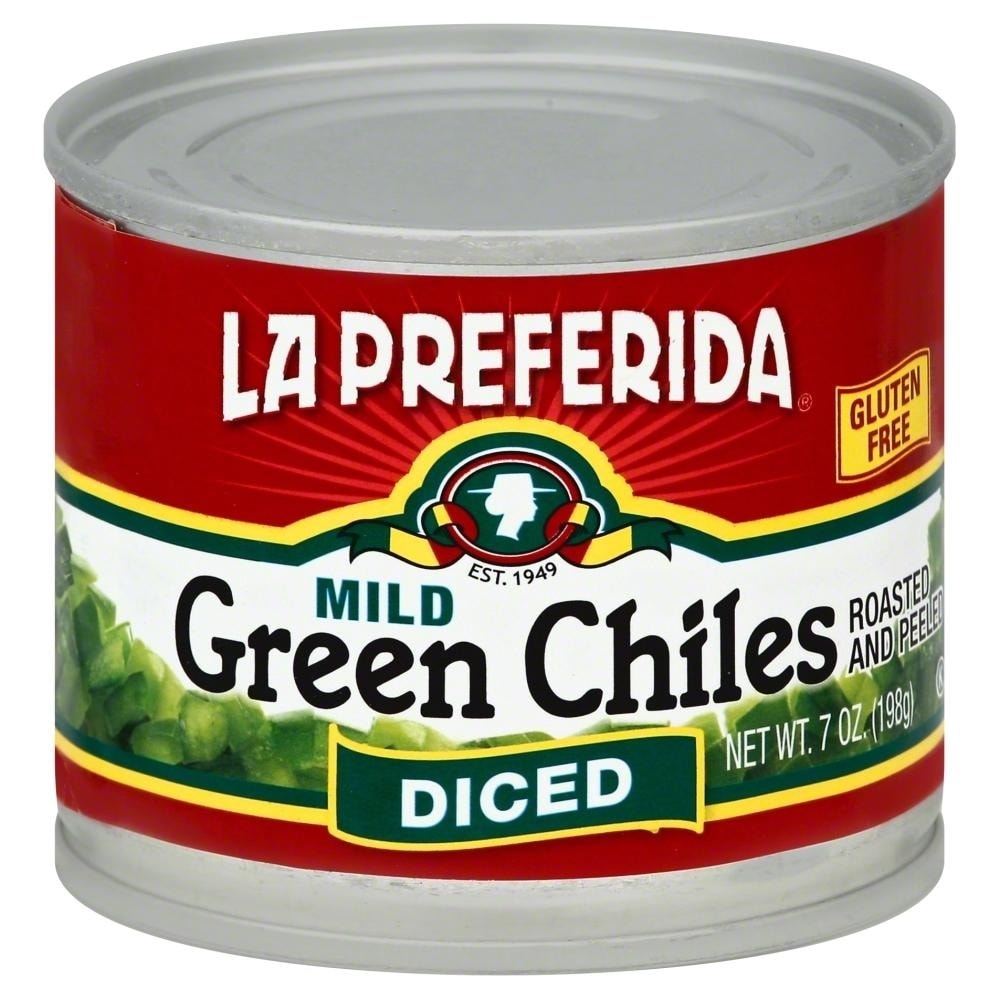 slide 1 of 1, La Preferida Mild Diced Green Chiles, 7 oz