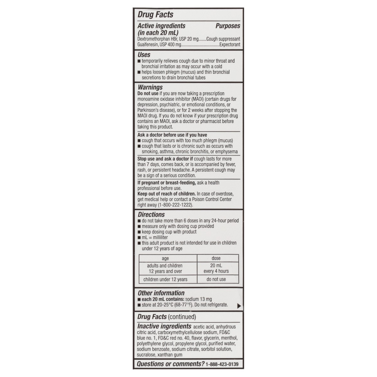 slide 10 of 15, TopCare Health Non-Drowsy Maximum Strength Raspberry Menthol Flavor Tussin DM Max 4 fl oz, 4 fl oz