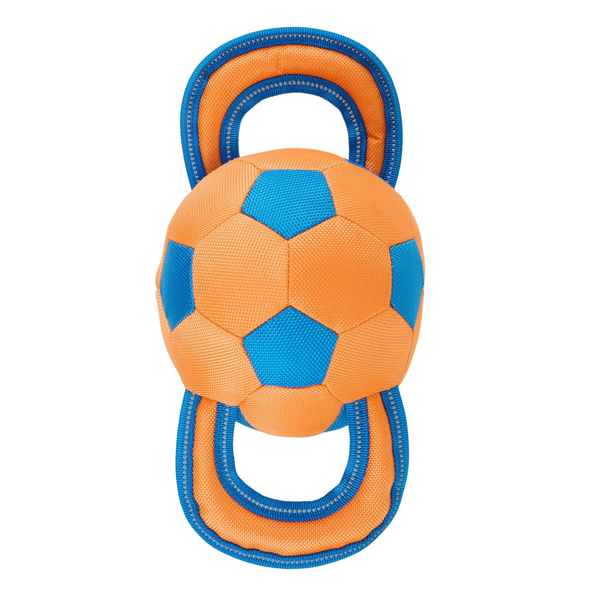 slide 1 of 1, Joyhound Game On Tug Ball W/handles Dog Toy, MED