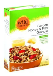 Wild Harvest Golden Honey & Flax Granola - 17 oz