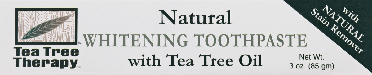 slide 1 of 10, Tea Tree Therapy Whitening with Tea Tree Oil Toothpaste 3 oz, 3 oz