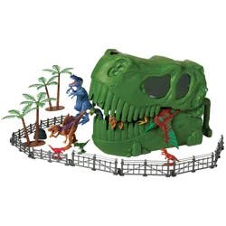 Dino Valley Dino Skull Shape Bucket Playset
