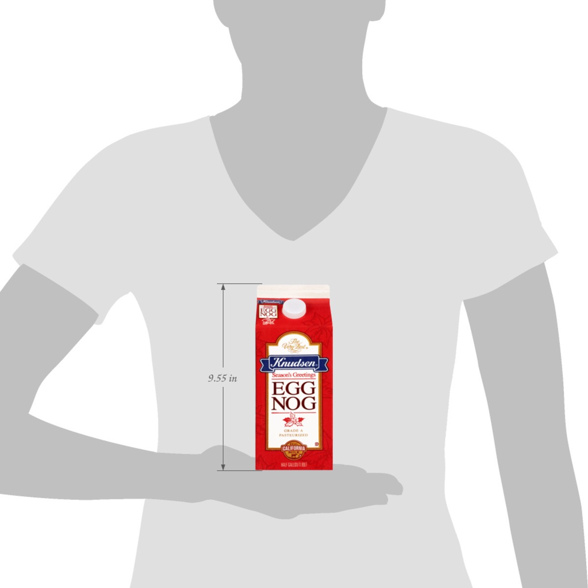 slide 7 of 14, Knudsen Egg Nog, 64 oz