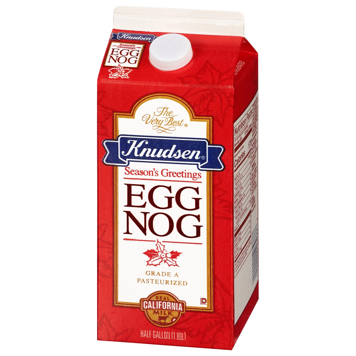 slide 11 of 14, Knudsen Egg Nog, 64 oz