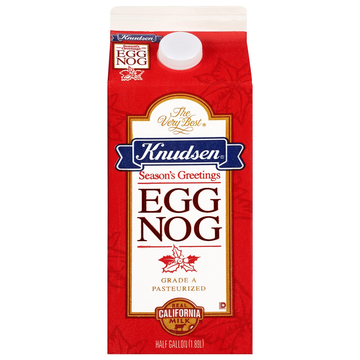 slide 1 of 14, Knudsen Egg Nog, 64 oz