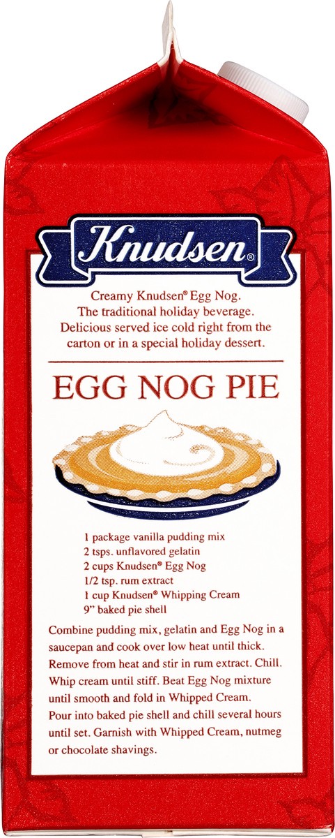 slide 14 of 14, Knudsen Egg Nog, 64 oz