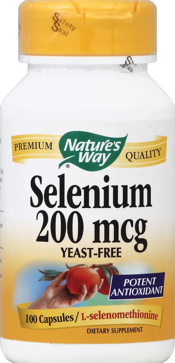 slide 1 of 1, Nature's Way Selenium 100 ea, 100 ct