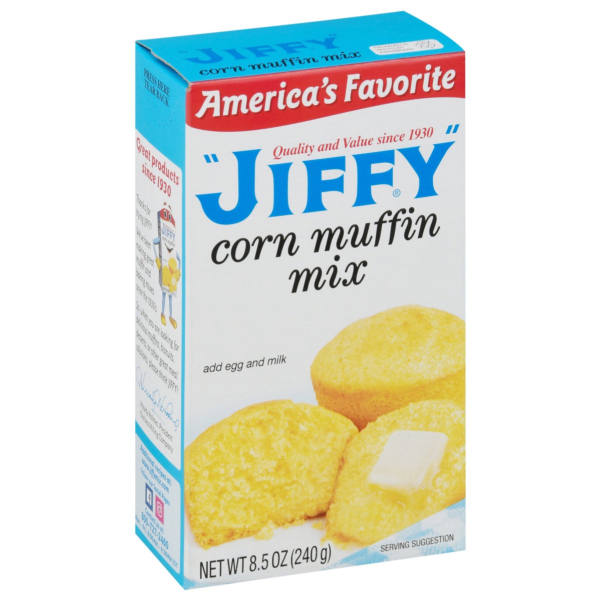 slide 5 of 9, Jiffy Corn Muffin Mix 8.5 oz, 8.5 oz