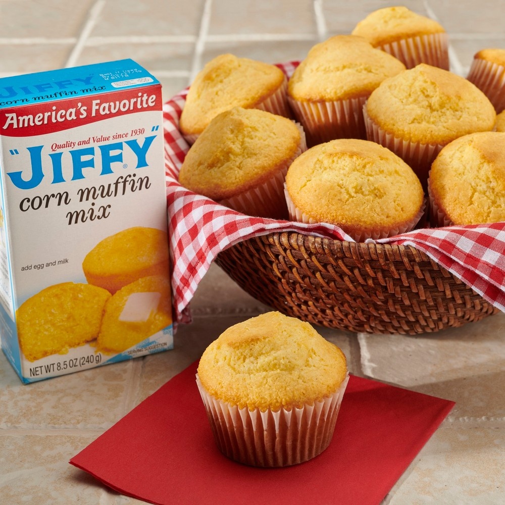 slide 9 of 10, Jiffy Corn Muffin Mix, 8.5 oz