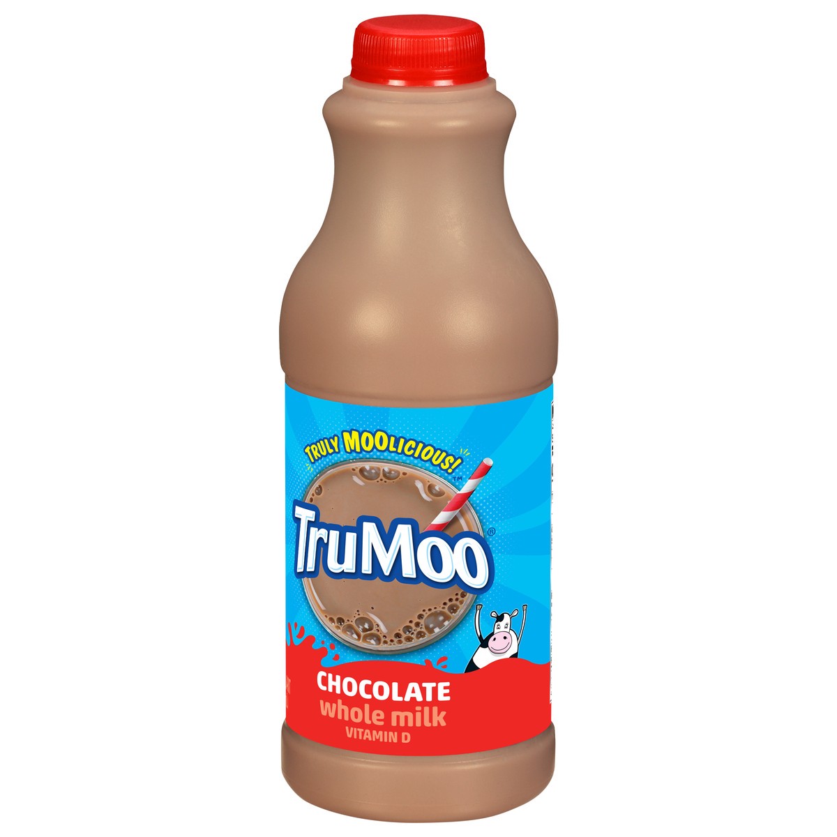 slide 7 of 13, TruMoo Chocolate Whole Milk Quart, 1 qt