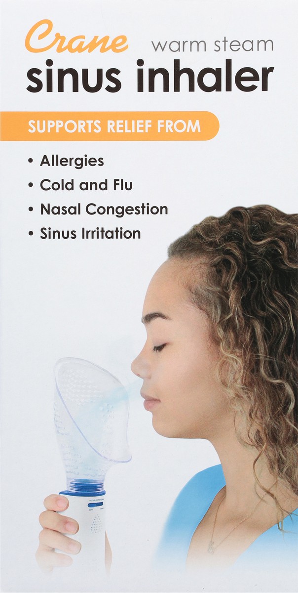slide 3 of 11, Crane Warm Steam Sinus Inhaler 1 ea, 1 ct