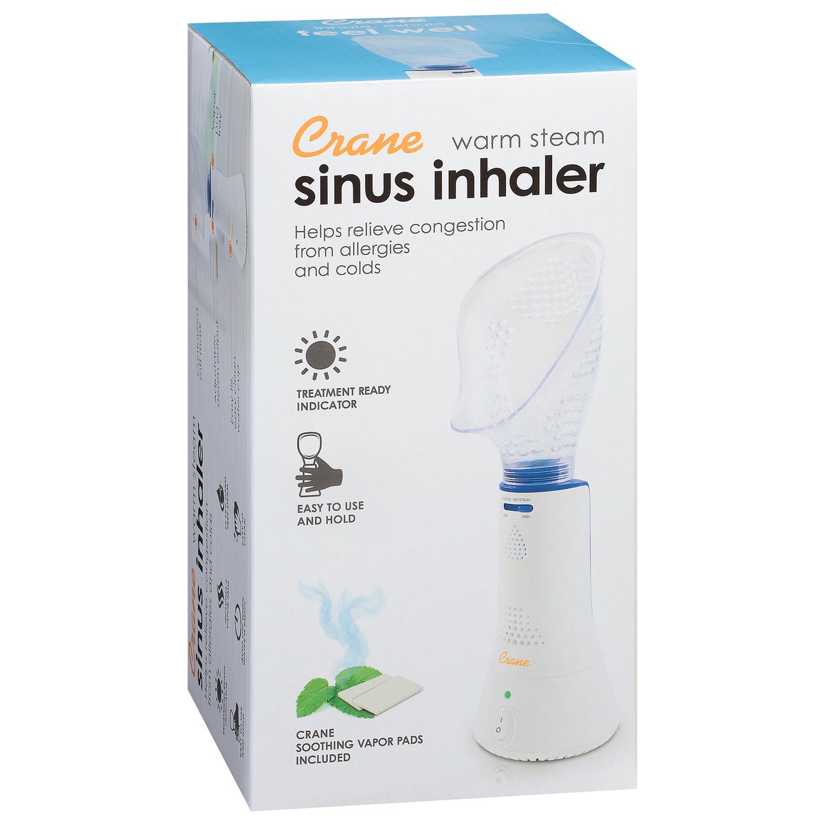 slide 8 of 11, Crane Warm Steam Sinus Inhaler 1 ea, 1 ct
