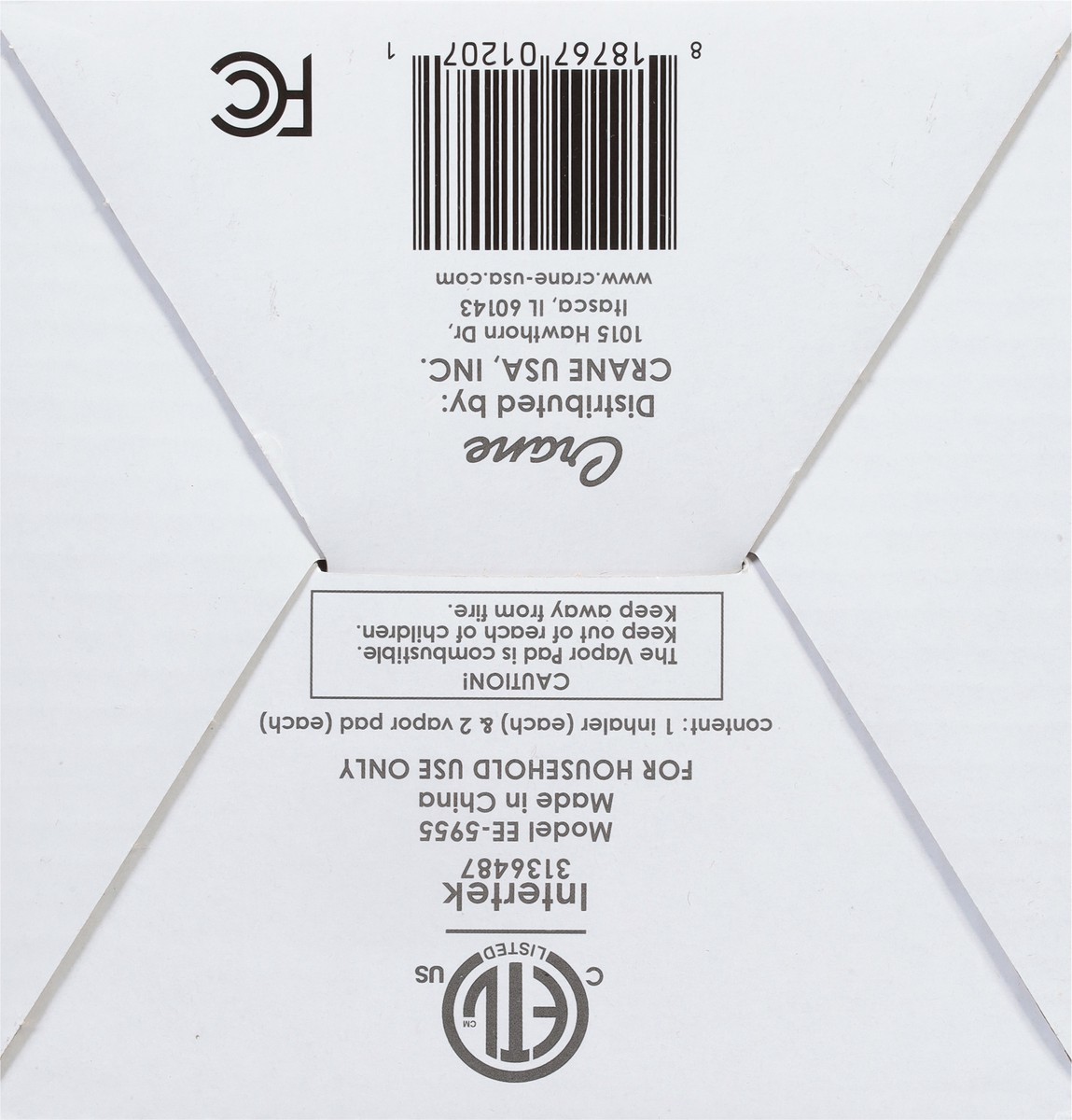 slide 10 of 11, Crane Warm Steam Sinus Inhaler 1 ea, 1 ct