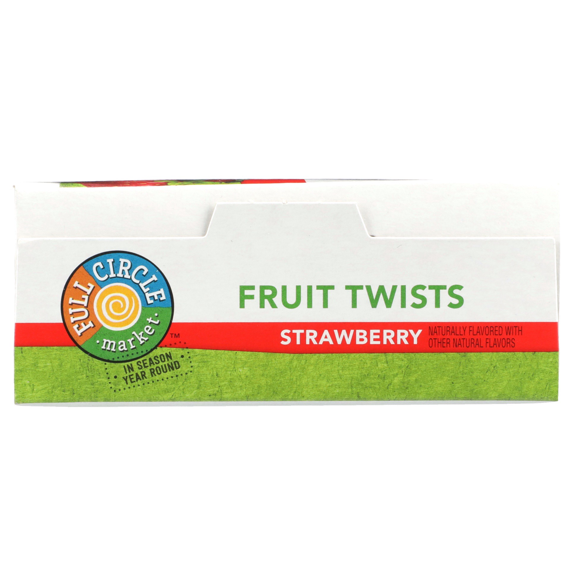 slide 5 of 6, Full Circle Market All Natural Strawberry Fruit Twists, 4.2 oz