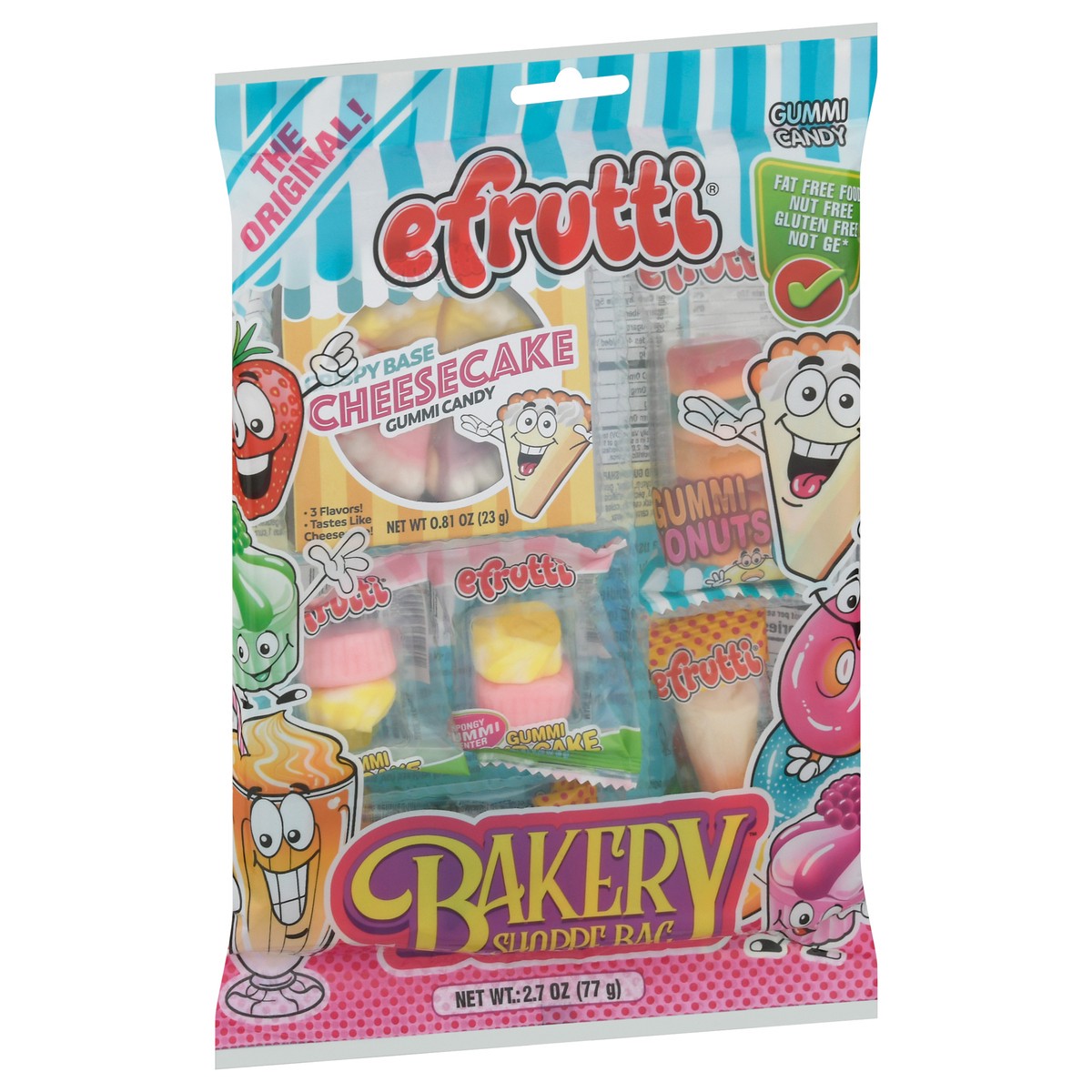 slide 5 of 12, eFrutti E Frutti Bakery Shoppe Bag Gummi Candy, 2.7 oz