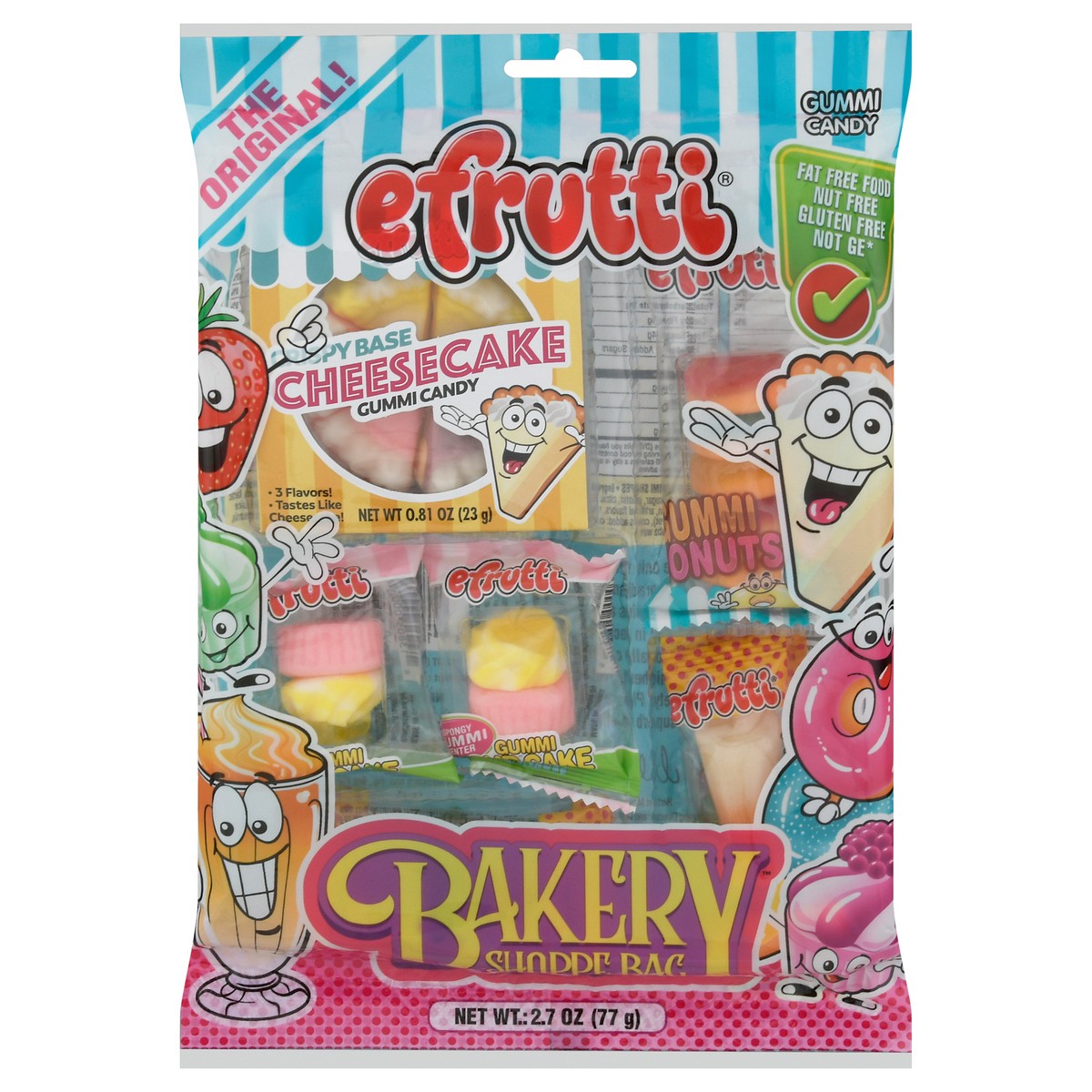 slide 1 of 12, eFrutti E Frutti Bakery Shoppe Bag Gummi Candy, 2.7 oz
