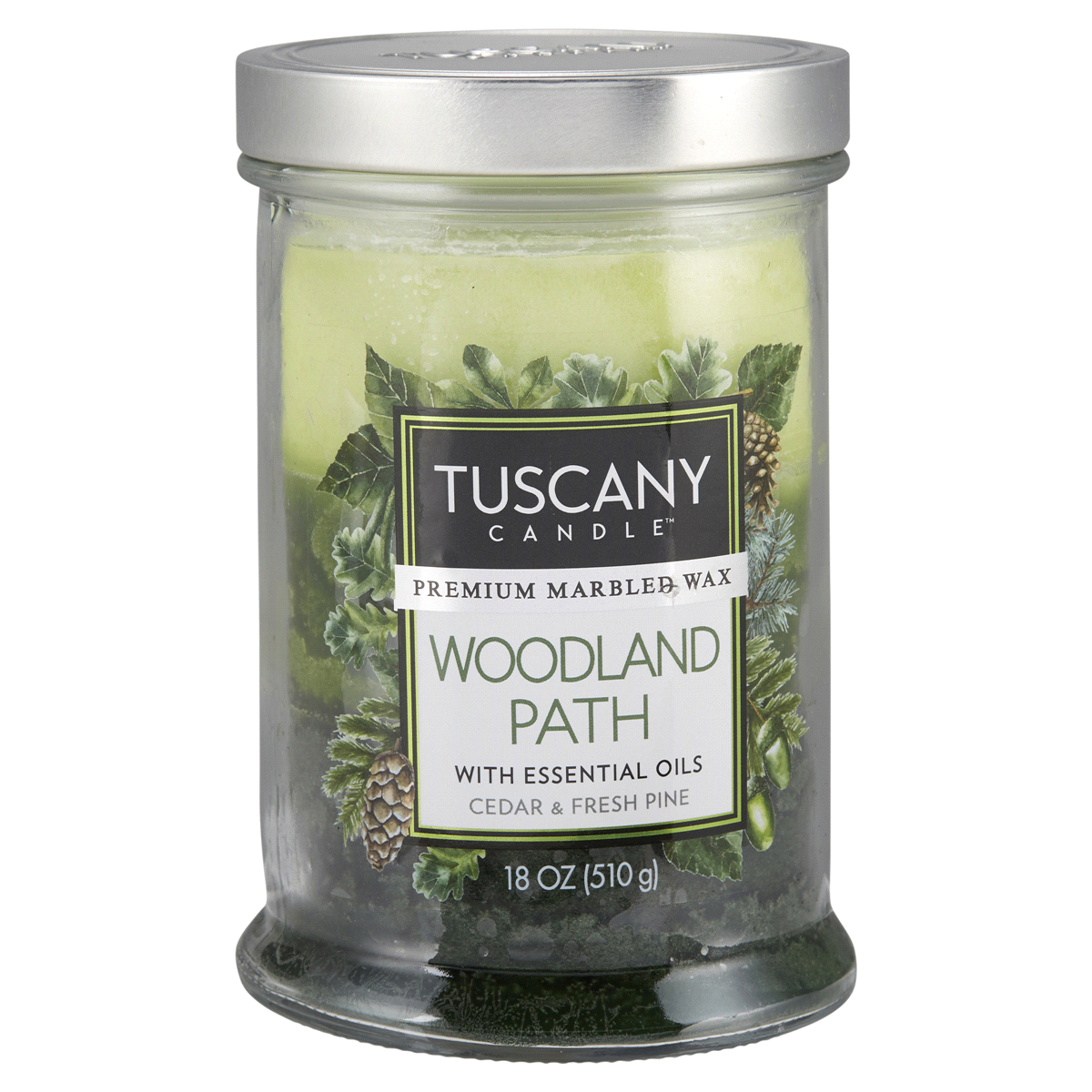 slide 1 of 9, Tuscany Candle, Woodland Path, 1 ct