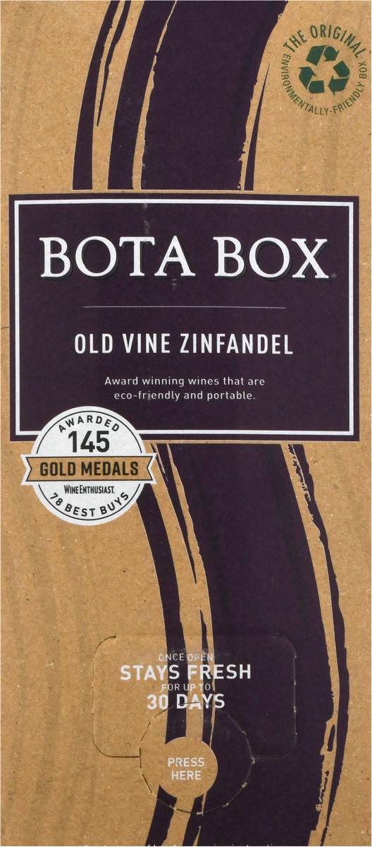 slide 10 of 11, Bota Box Old Vine Zinfandel, 3 liter